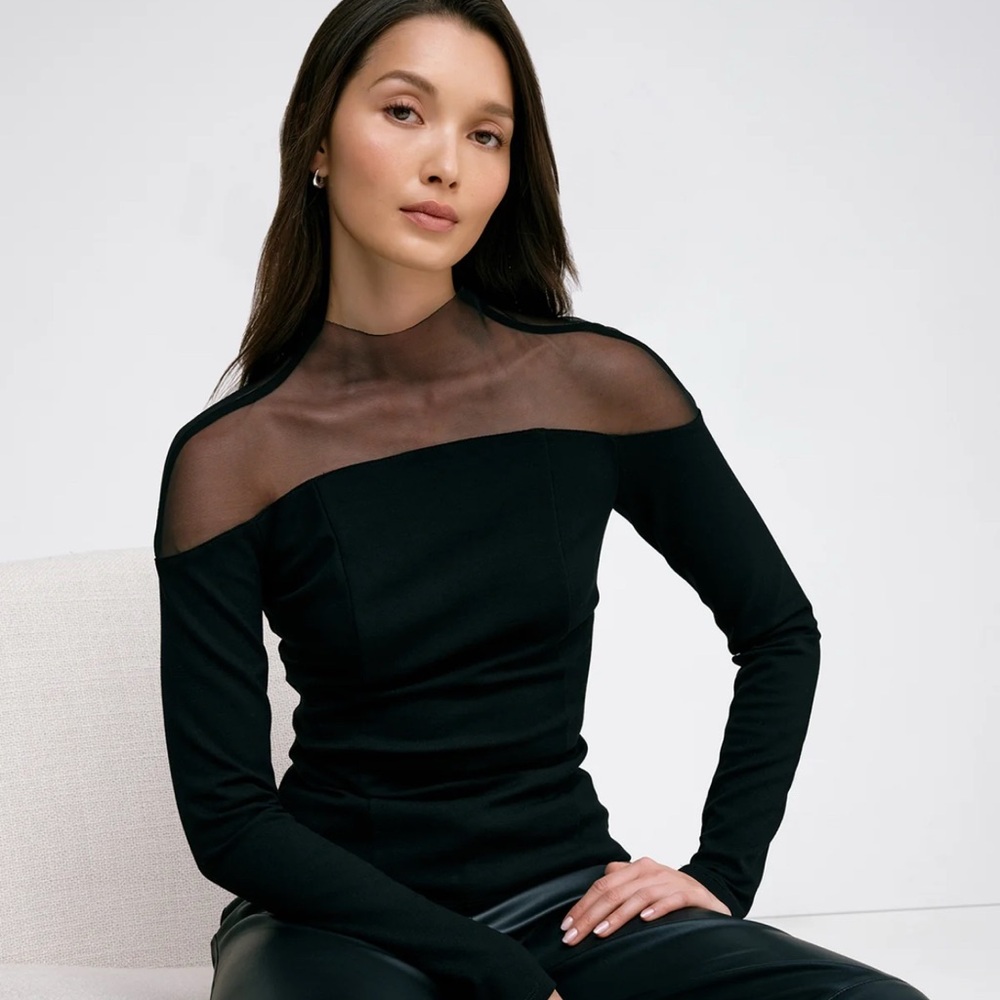 Marcella NYC Joanna Top - S - Black